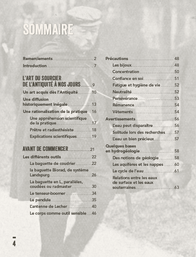 Livre "Développez vos dons de sourcier" dédicacé